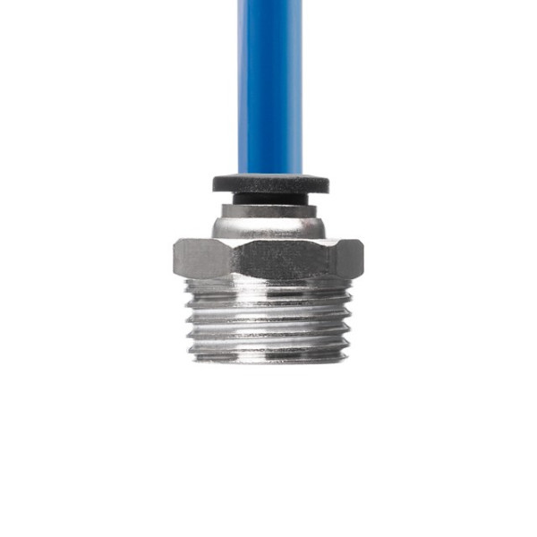 Collet connection for polyurethane and other hoses 8 mm, 1/2 external thread Intertool PT-2312