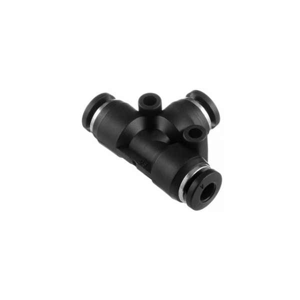 Collet T-shaped connection for polyurethane and other hoses 4 mm Intertool PT-2345