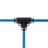 Collet T-shaped connection for polyurethane and other hoses 4 mm Intertool PT-2345