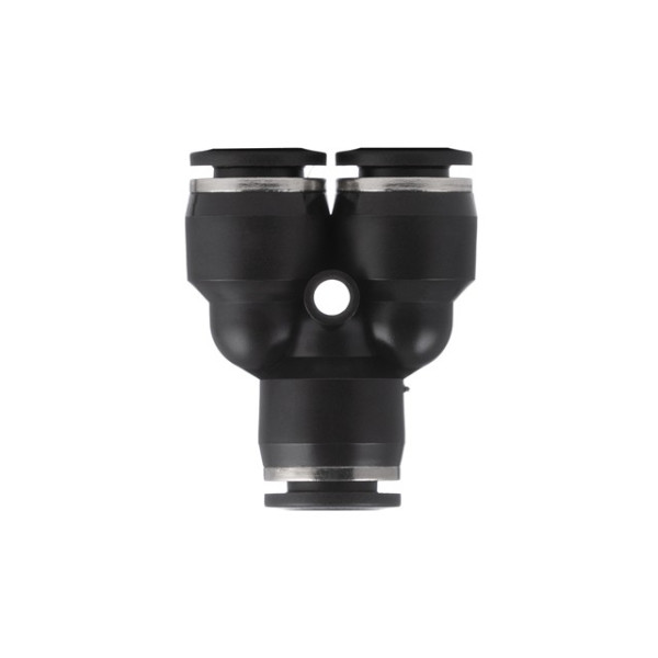 Collet Y-shaped connection for polyurethane and other hoses 10 mm Intertool PT-2373