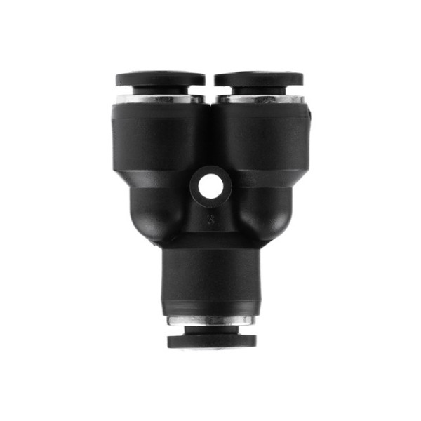 Collet Y-shaped connection for polyurethane and other hoses 6 mm Intertool PT-2371
