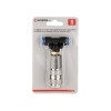 Tee for hose 8 mm hose and quick-disconnect connection for Intertool PT-1868 truck cab blowing kit