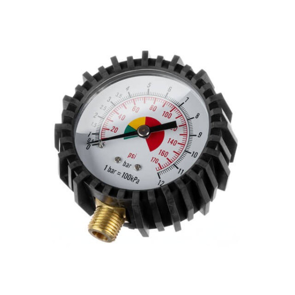 Pressure gauge for tire inflation gun, diameter 63 mm, 1/4 Intertool PT-0502