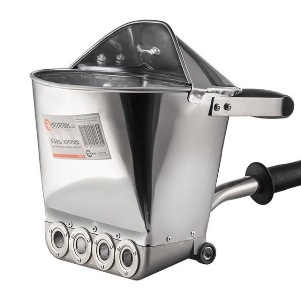 Intertool PT-0406 plaster pneumatic universal hopper bucket, ceiling and walls