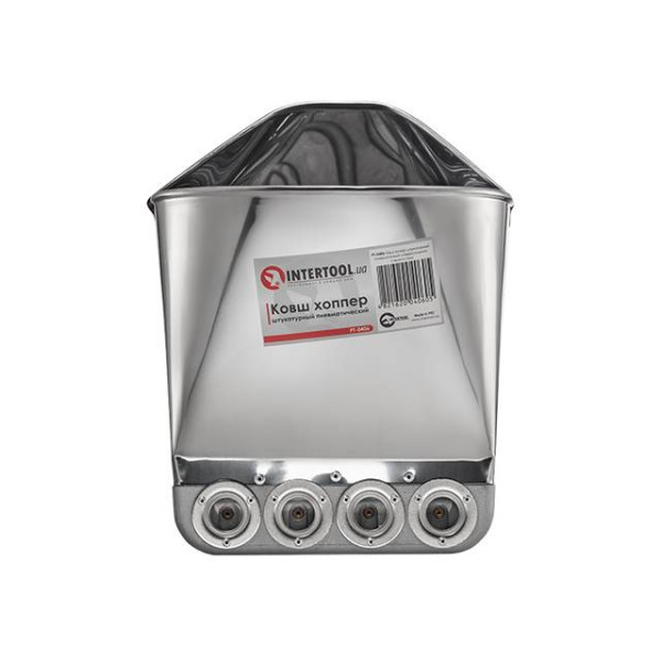 Intertool PT-0406 plaster pneumatic universal hopper bucket, ceiling and walls