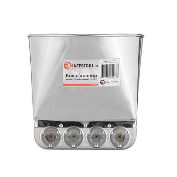 Hopper plaster pneumatic bucket Intertool PT-0404