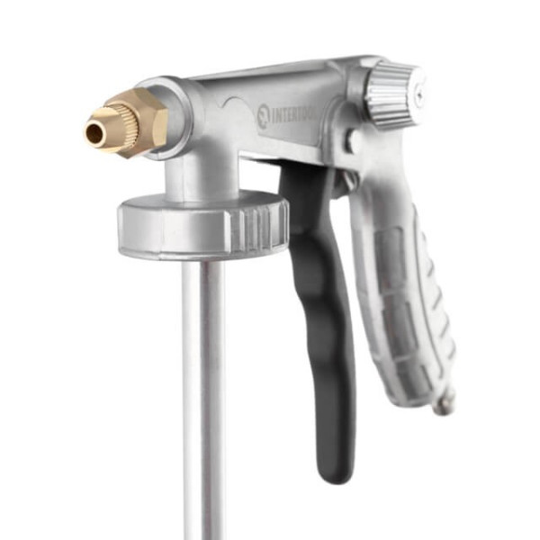 Pistol for applying gravitex pneumatic with a flexible nozzle Intertool PT-0703