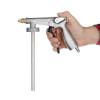 Pistol for applying gravitex pneumatic with a flexible nozzle Intertool PT-0703
