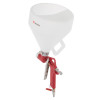 Pneumatic plastering gun, 4-8 mm, B/B plastic, 7000 ml. 3-6 bar Intertool PT-0402