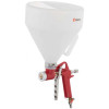 Pneumatic plastering gun, 4-8 mm, B/B plastic, 7000 ml. 3-6 bar Intertool PT-0402