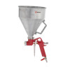 Pneumatic plastering gun, three nozzles: 4, 6, 8 mm, B/B metal, 6000 ml, 3-6 bar Intertool PT-0401