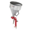 Pneumatic plastering gun, three nozzles: 4, 6, 8 mm, B/B metal, 6000 ml, 3-6 bar Intertool PT-0401