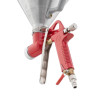 Pneumatic plastering gun, three nozzles: 4, 6, 8 mm, B/B metal, 6000 ml, 3-6 bar Intertool PT-0401