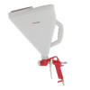 Pneumatic plastering gun. three nozzles: 4, 6, 8 mm, B/B metal, 9000 ml, 3-6 bar Intertool PT-0403