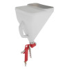 Pneumatic plastering gun. three nozzles: 4, 6, 8 mm, B/B metal, 9000 ml, 3-6 bar Intertool PT-0403