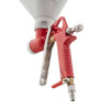 Pneumatic plastering gun. three nozzles: 4, 6, 8 mm, B/B metal, 9000 ml, 3-6 bar Intertool PT-0403