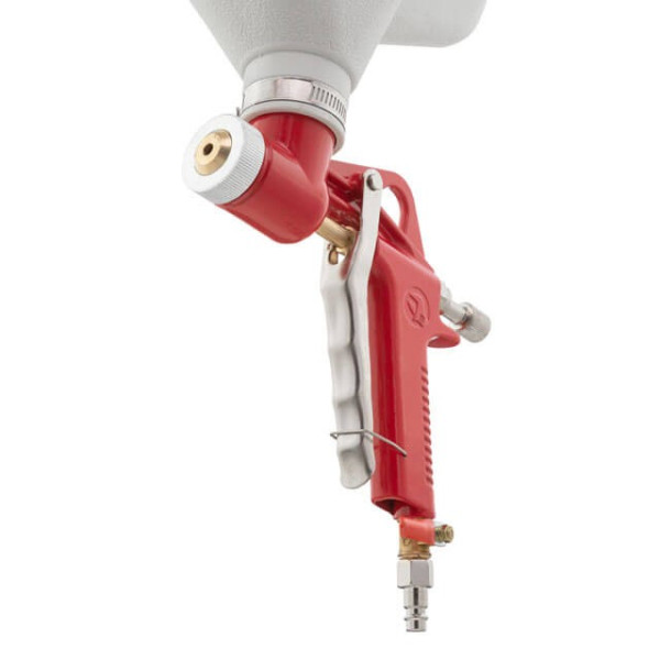 Pneumatic plastering gun. three nozzles: 4, 6, 8 mm, B/B metal, 9000 ml, 3-6 bar Intertool PT-0403