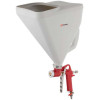 Pneumatic plastering gun. three nozzles: 4, 6, 8 mm, B/B metal, 9000 ml, 3-6 bar Intertool PT-0403