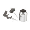 Sandblasting gun, 6 mm nozzle, bottom sand feed, 1000 ml tank, metal, 8 atm Intertool PT-0705