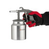 Sandblasting gun, 6 mm nozzle, bottom sand feed, 1000 ml tank, metal, 8 atm Intertool PT-0705