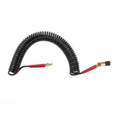 Шланг BLACK M-Flex 5.5х8 мм, 10 м спиральный полиуретановый с поворотным шарниром Intertool PT-1790