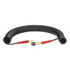Шланг BLACK M-Flex 5.5х8 мм, 15 м спиральный полиуретановый с поворотным шарниром Intertool PT-1791