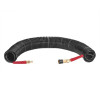 Шланг BLACK M-Flex 5.5х8 мм, 20 м спиральный полиуретановый с поворотным шарниром Intertool PT-1792