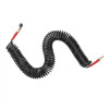 Шланг BLACK M-Flex 5.5х8 мм, 20 м спиральный полиуретановый с поворотным шарниром Intertool PT-1792