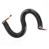 Шланг BLACK M-Flex 8х12 мм, 20 м спиральный полиуретановый с поворотным шарниром Intertool PT-1798