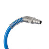 Spiral polyurethane hose 6.5x10 mm, 10 m with quick-release connectors Intertool PT-1711