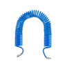Spiral polyurethane hose 8*12 mm, 15 m with quick-release connectors Intertool PT-1717