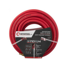 Hybrid hose, professional, 20 atmospheres 10*17 mm, 20 m with brass quick-disconnect connections, STORM Intertool PT-1782