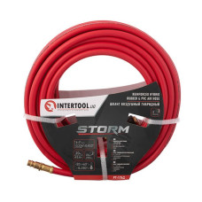 Hybrid hose, professional, 20 atmospheres 6*11 mm, 20 m with brass quick-disconnect connections, STORM Intertool PT-1762