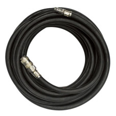 Rubber air hose reinforced up to 20 atm 6x13 mm 10 m with quick disconnect connectors Intertool PT-1720