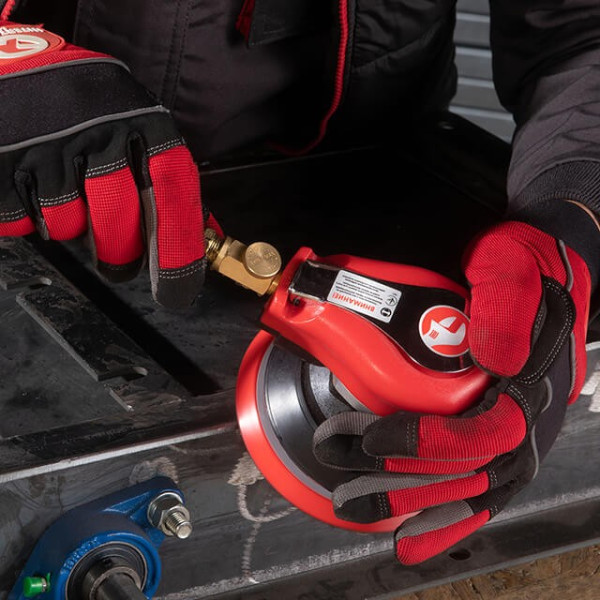 Pneumatic eccentric sander for finishing works Intertool PT-1006