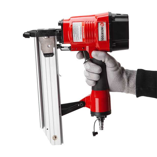 Степлер пневматичний для скоби 10.80*50 мм Intertool PT-1615