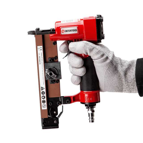 Степлер пневматический для шпильки от 12 до 25 мм Intertool PT-1611