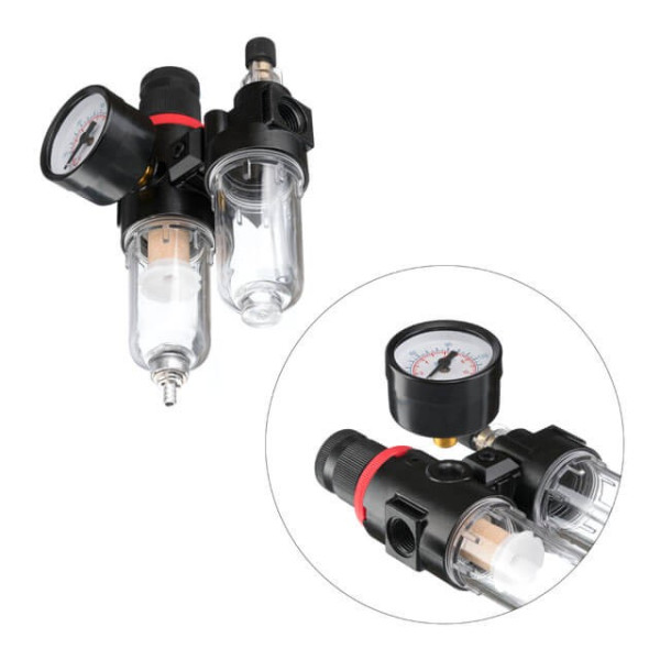 Блок підготовки повітря 1/4 Intertool PT-1431
