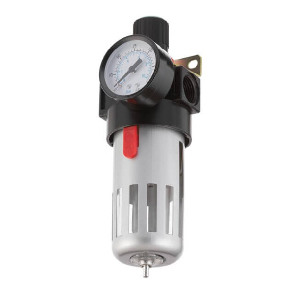 Filter for air cleaning + reducer in metal 1/2 Intertool PT-1410