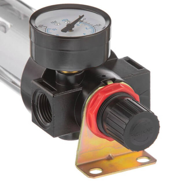 Filter for air cleaning + reducer in metal 1/2 Intertool PT-1410