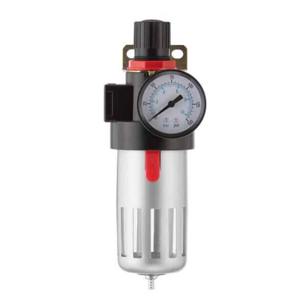 Filter for air cleaning + reducer in metal 1/2 Intertool PT-1410