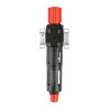Filter for air cleaning with a reducer 1/4, 5 μm, 1200 l/min., metal, professional Intertool PT-1419