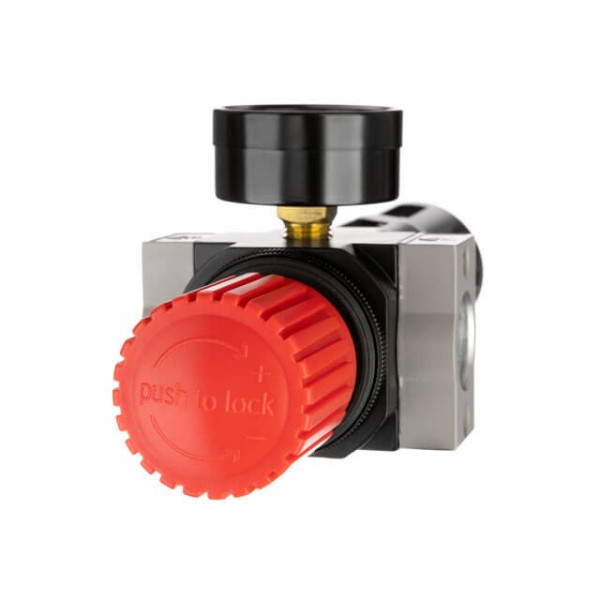 Intertool PT-1417 Professional Intertool PT-1417 Air Purifying Filter with Gearbox 3/4, 5 µm, 2600 l/min., Metal