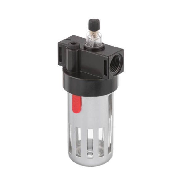 Lubricator (grease supply device) 1/2 in metal protective flask Intertool PT-1421