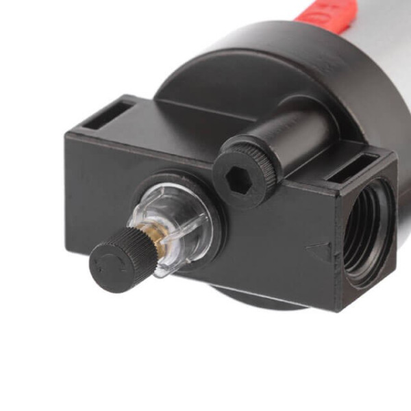 Lubricator (grease supply device) 1/2 in metal protective flask Intertool PT-1421