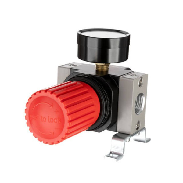 Pressure regulator 1/2, 1-16 bar, 4000 l/min, professional Intertool PT-1428