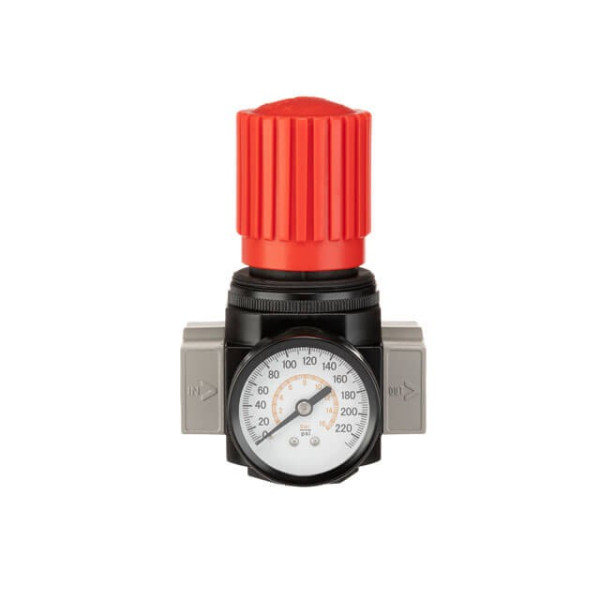 Pressure regulator 1/2, 1-16 bar, 4000 l/min, professional Intertool PT-1428