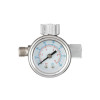 Pressure regulator for paint guns, professional 1/4 Intertool PT-1423