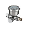 Pressure regulator for paint guns, professional 1/4 Intertool PT-1423