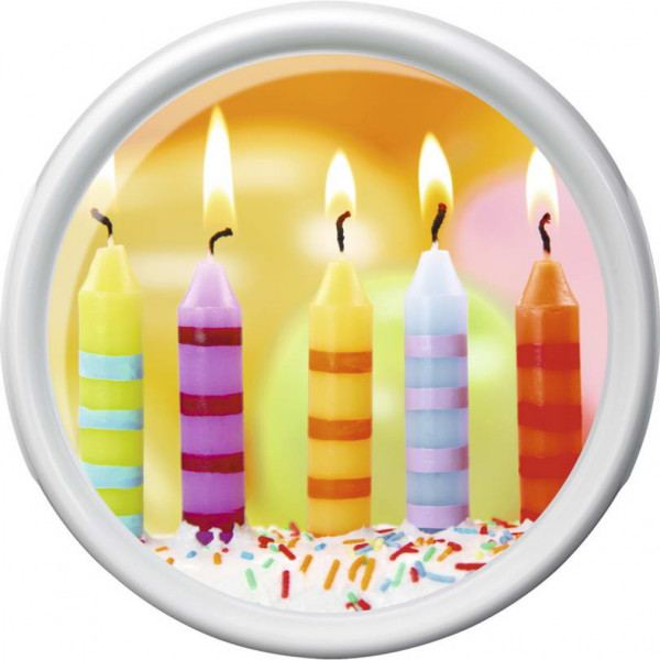 Tray round Emsa ROTATION Birthday candles